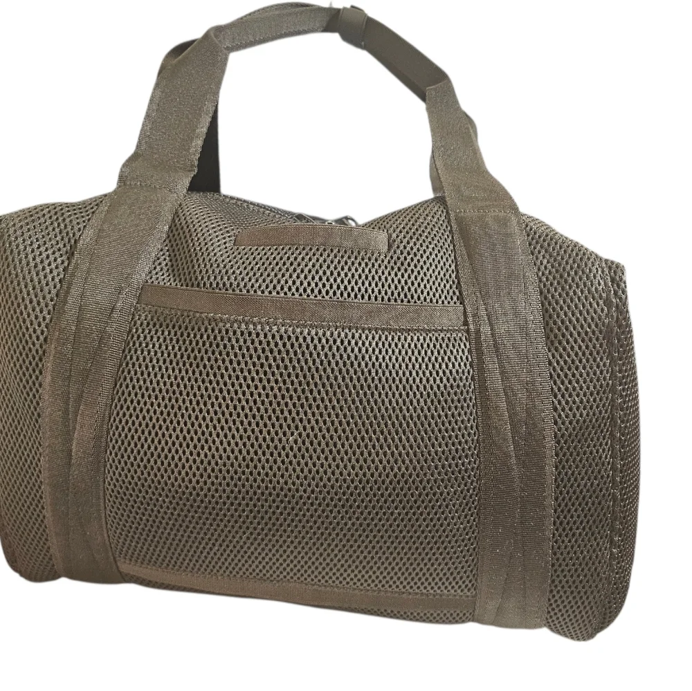 NWT Dagne Dover Large Black Air Mesh Landon Bag - Picture 2 of 5